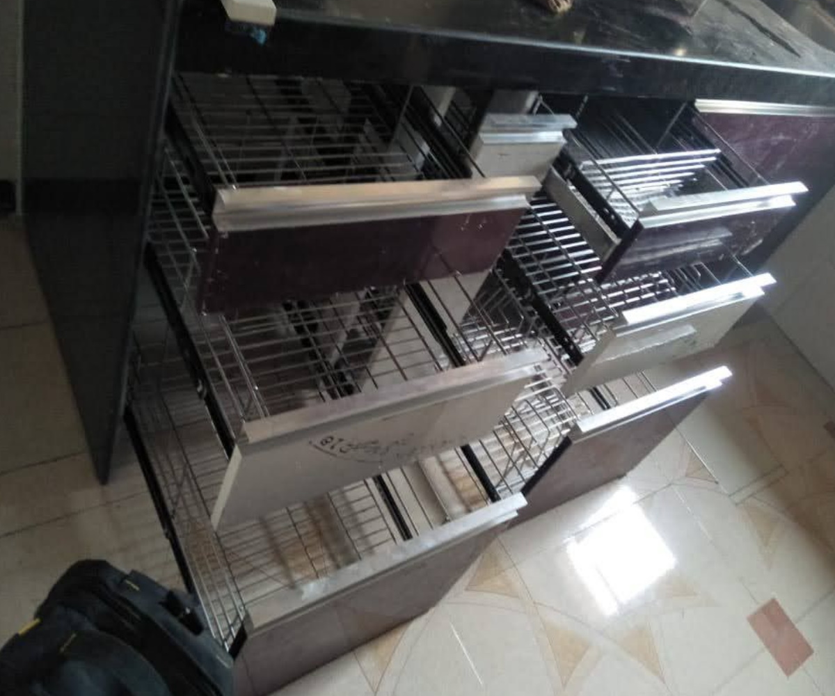 aluminiummodularkitchentrolly